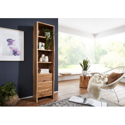 Pure Acacia Solid Wood Linen Cabinet