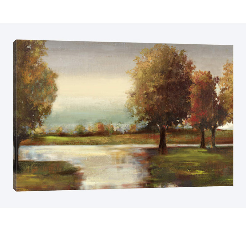 «Solitude» par Pl Studio - Estampe numérique sur toile tendue avec châssis, H 18 po x l 26 po x P 1,5 po, Toile tendue