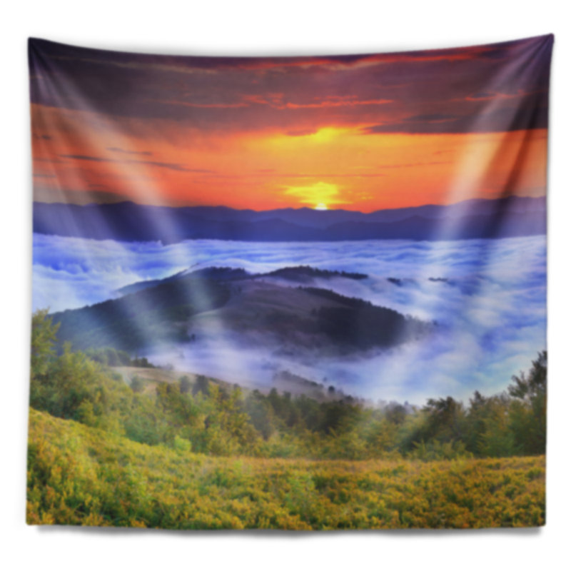 Polyester Tapestry, 50" H x 60" W