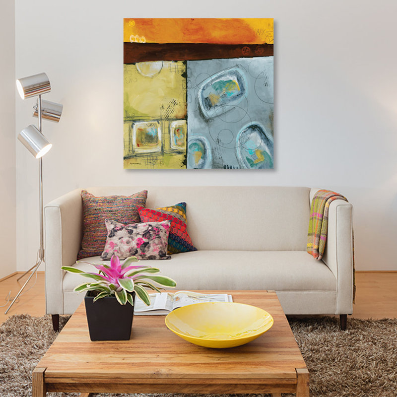 « unity iv », impression sur toile, H 48 po x l 48 po x P 1,5 po, Pas de tapis, Toile tendue