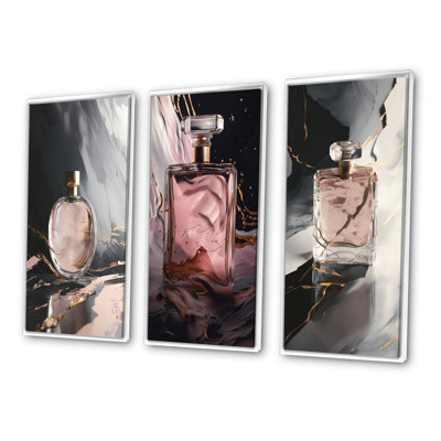 «Gold Perfume Couture», 3 pièces