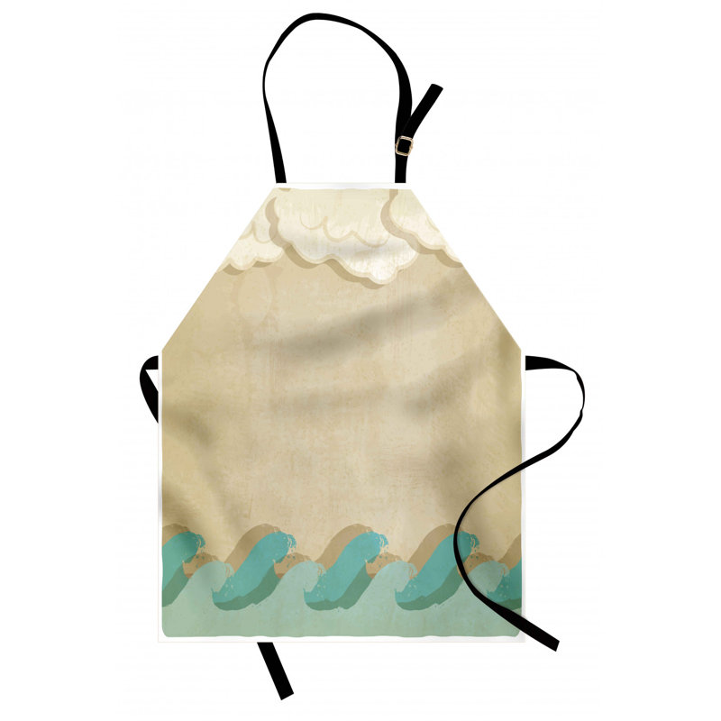 Tablier de mer et de clouds