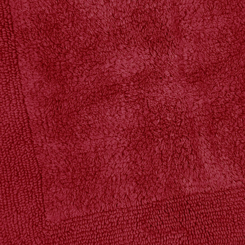 Fredrico Reversible Pedestal Mat, Cranberry