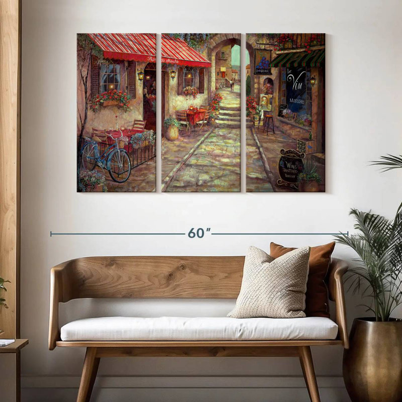Sireci Bar Du Marche, 32" H x 50" W