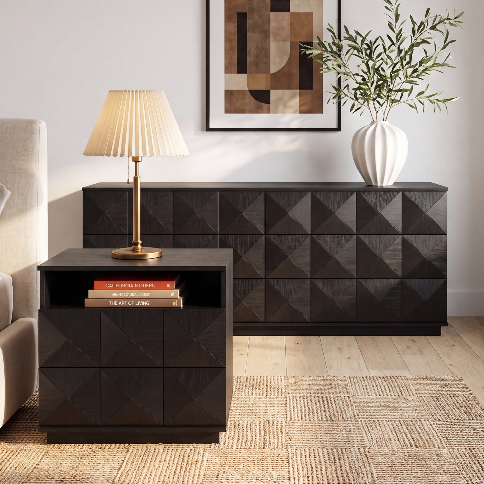 Iriye Bedroom Set, Black