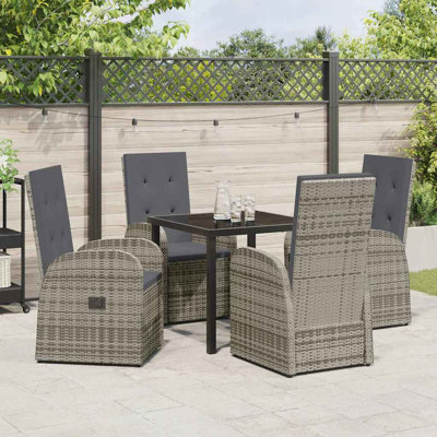 4 - Person Patio Dining Set with Square Table
