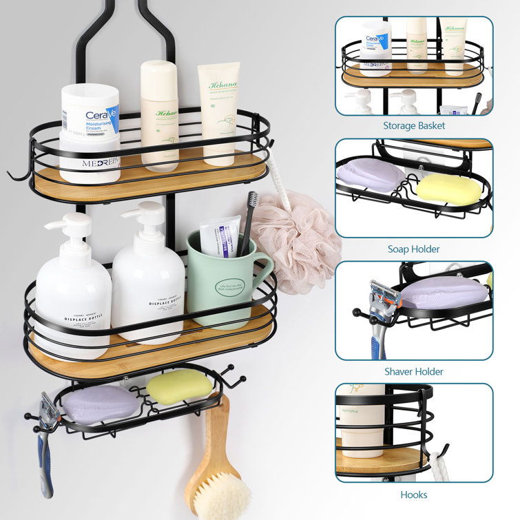 https://assets.wfcdn.com/im/70969143/resize-h755-w755%5Ecompr-r85/2272/227284456/Silver+Stainless+Steel+%26+Bamboo+Hanging+Caddy+-+Over-The-Head+Shower+Organizer+With+Hooks+%26+Suction+Cups.jpg