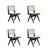Hamlet 17.72'' H Ash Solid Wood Cane Back Side Chair-72064382-103877990