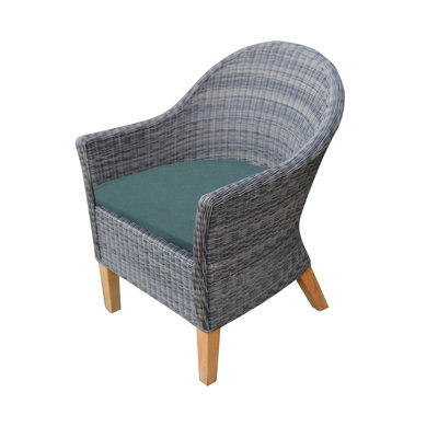 Vienna Wicker Outdoor Dining Armchair
