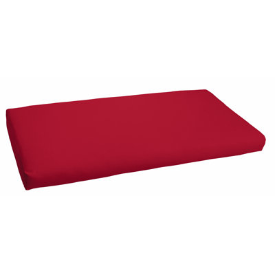 Crimson Indoor/Outdoor Bench Cushion
