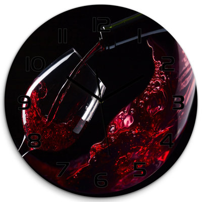 Jolante Glass Wall Clock