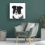 Border collie II par Grace Popp - impression sur toile tendue-1234842135