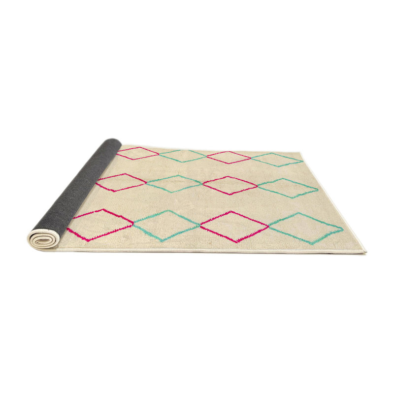 Abstract Indoor Rug, Round 6'
