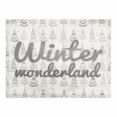 Benedikt Polyester Floral Rectangle Placemat