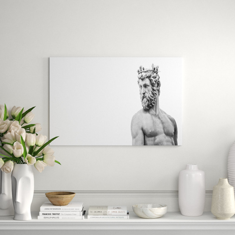 Poseidon Print by DecorumBY, 24" H x 36" W x 1" D, Aluminum