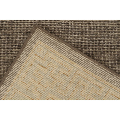 Distressed Homage Hand Knotted Wool Animal Print Area Rug