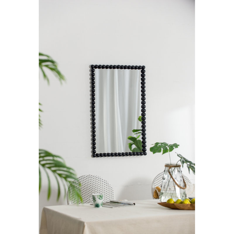 24" X 36" Rectangle Black Mirror, 36" x 24"