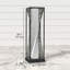 Lampe sur pied en rotin solaire