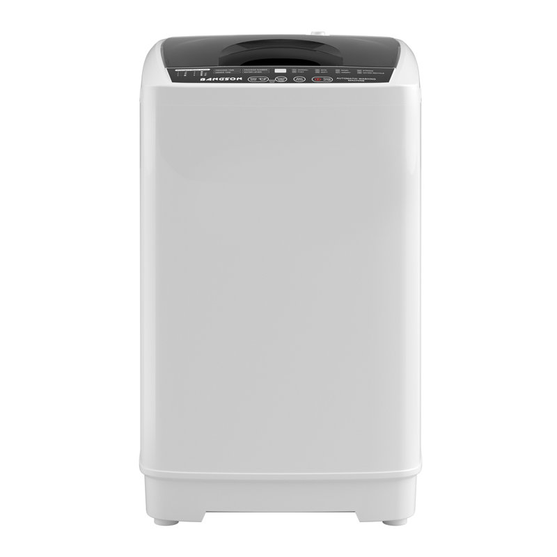 Machine à laver portative 7,7 LBANG, laveuse compacte complètement automatique avec 8 programmes et pompe de vidange pour appartement, dortoir, véhicule récréatif, maison