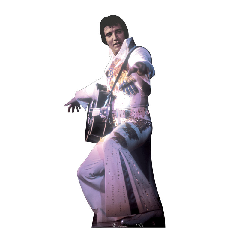 Accroche en carton elvis presley