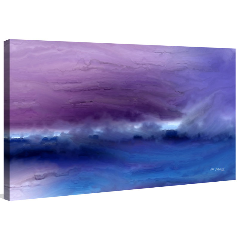 « a changeing va à venir i », reproduction d’art sur toile tendue encadrée, H 18 po x l 30 po x P 1 po, Toile tendue