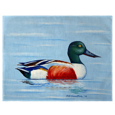 Northern Shoveler Rectangle Placemat