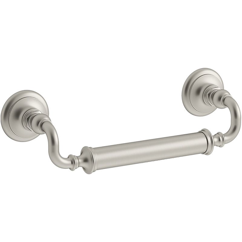 Kohler Artifacts Grab Bar, Vibrant Brushed Nickel, 12"W