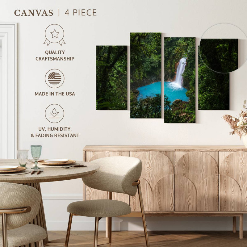 Alvord Rio Celeste Waterfall, 48'' H x 75'' W