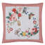 Flower Fan Sky Blue Decorative Pillow