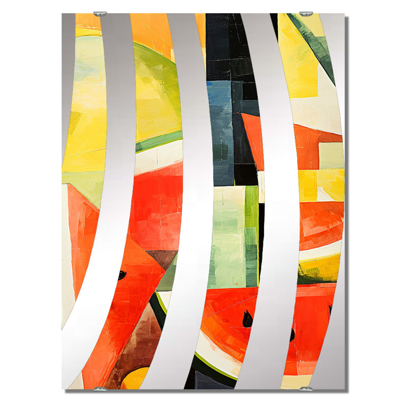 Balkcom - Melon Wall Mirror, 40" x 30"