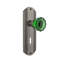 Deco Plate with Decorative Keyhole and Crystal Emerald Door Knob-1345343293-1345343285