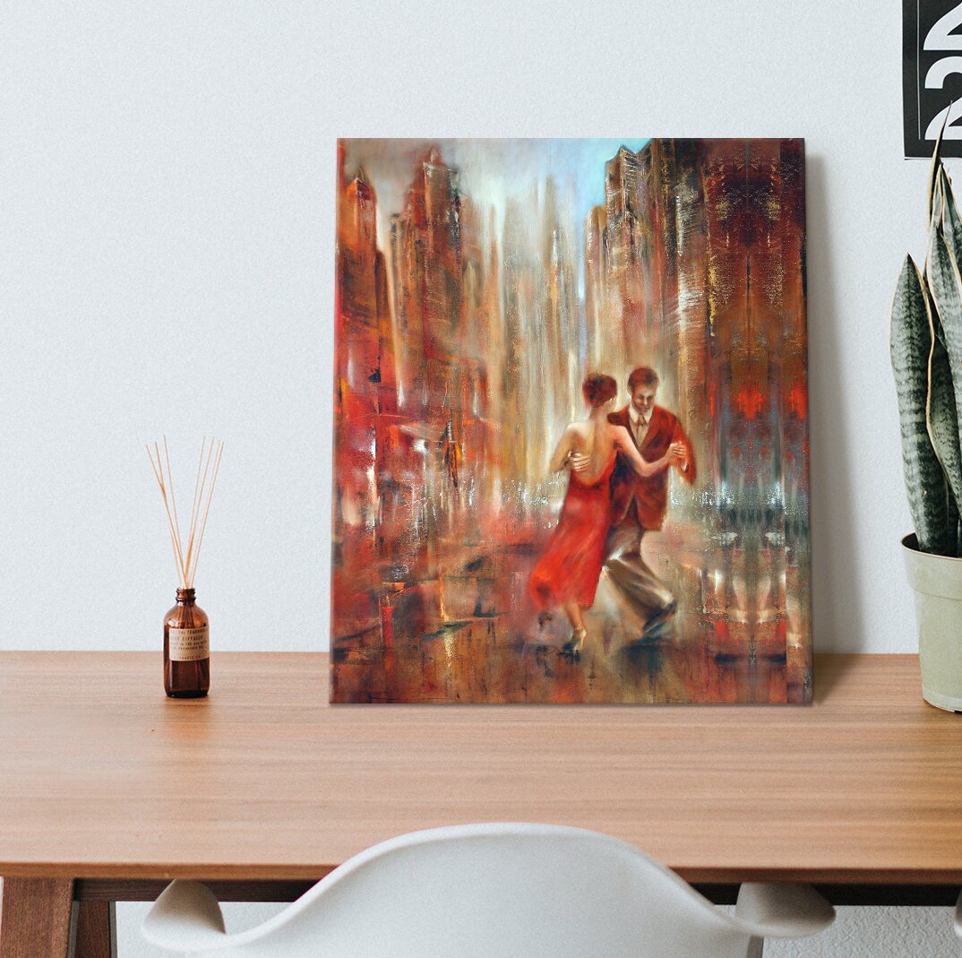 Leinwandbild Tango von Annette Schmucker