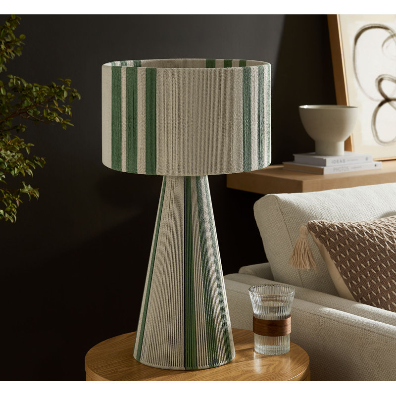 Lampe de table Gia, Gris basilic