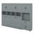  Lit escamotable simple avec garde-robe et tiroirs Earleville-108839926