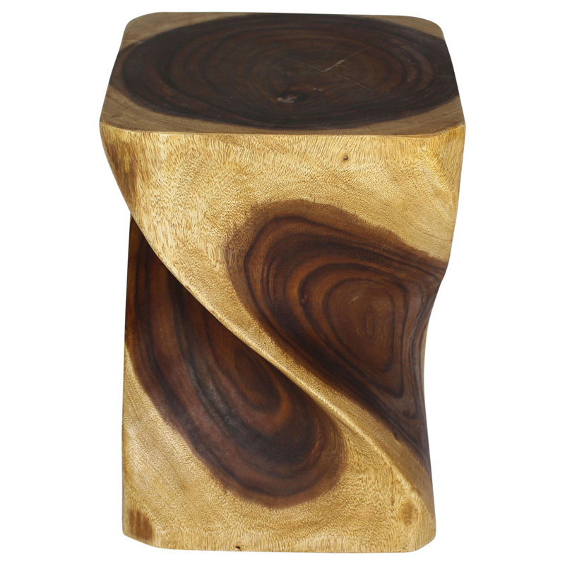 Lawlor Solid Wood End Table, Oak