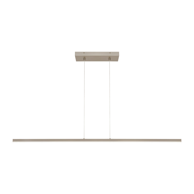 Essence 1 - Light LED Pendant, Satin Nickel