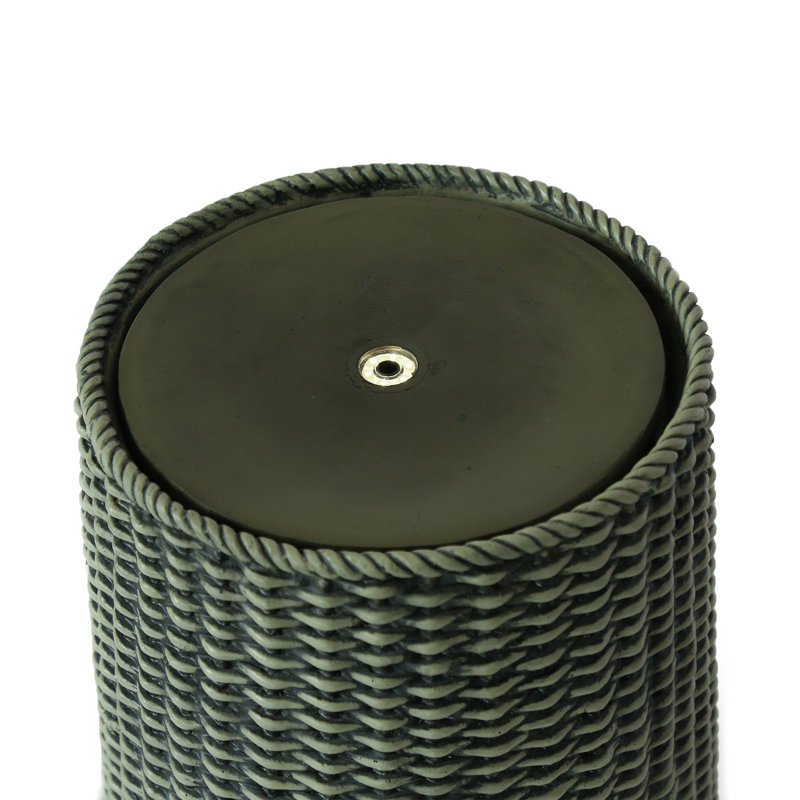 Weather Resistant Floor Fountain with Light