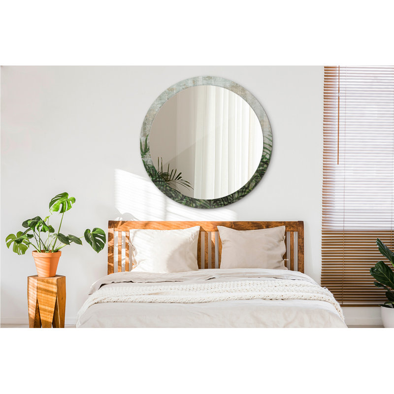 Huldar Glass Flat Wall Mirror