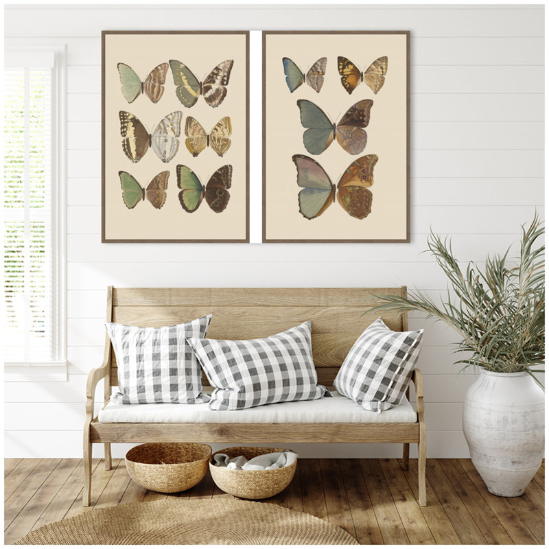 Ensemble de 2 reproductions d'art encadrées par Otto Staudinger par Nostalgia Prints