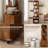 5-Tier Rotating Bookshelf with Storage Drawer-110119293