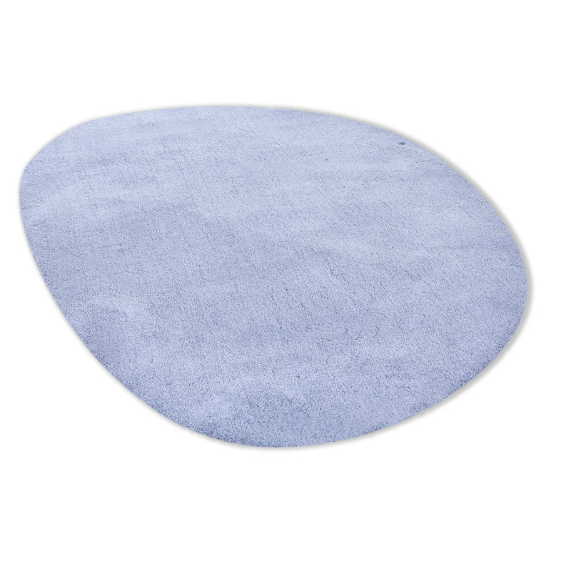 Solid Colour Hand Woven Area Rug, Außergewöhnlich 80 x 120 cm