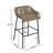 Carrianna Patio Rope Woven Barstool-2034594726