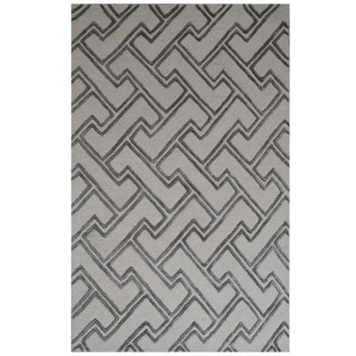 Stapples Geometric Hand Woven Area Rug