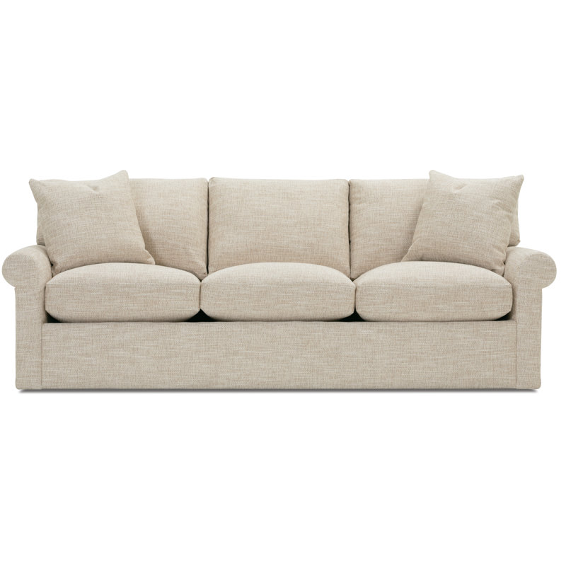 Dorian Sofa, 36" H x 81" W x 36" D, Orange 