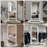 65"X24" Full Length Floor Mirror LED Whole Body Mirror, Wall Mounted  Mirror With Lights, Bedroom Full Size Body Mirror With Dimming & 3 Color Modes