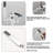 Freestanding Waterfall Tub Filler with Hand Shower-110679732