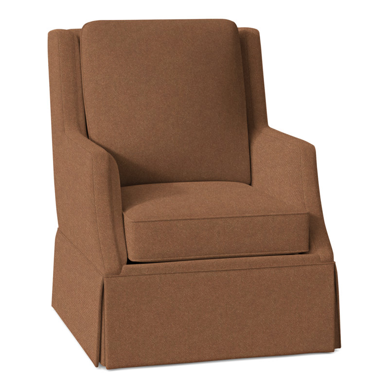 Fauteuil tournant Savannah, Perigold Banks ocre