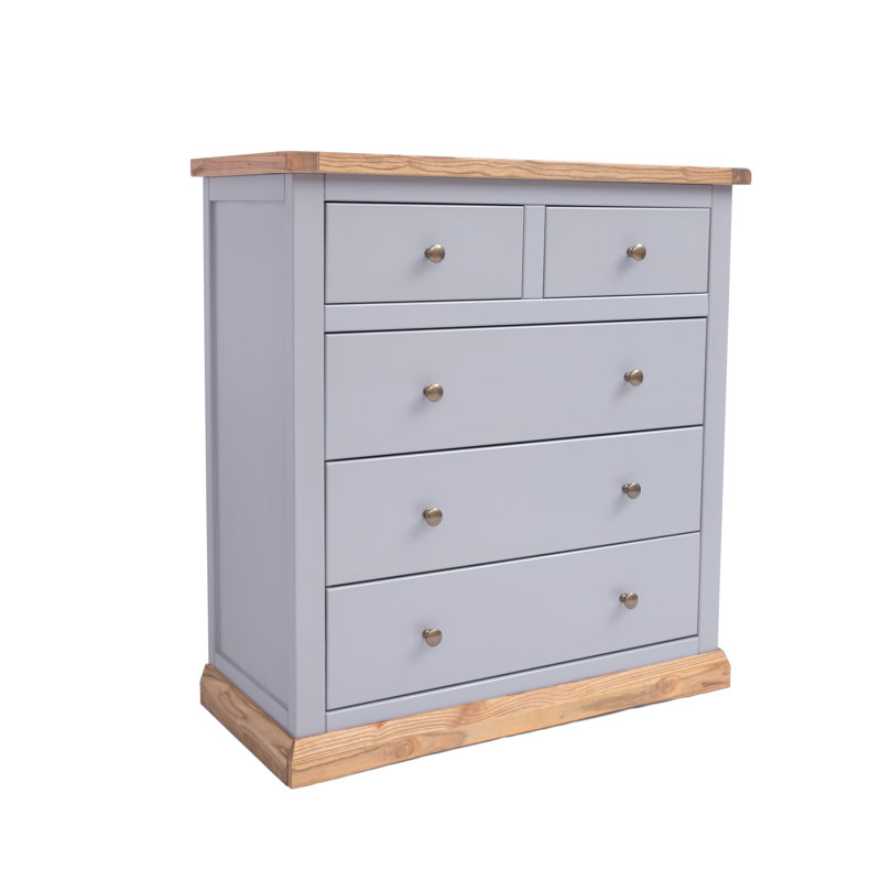 Valero 90cm W 5 - Drawer Chest of Drawers