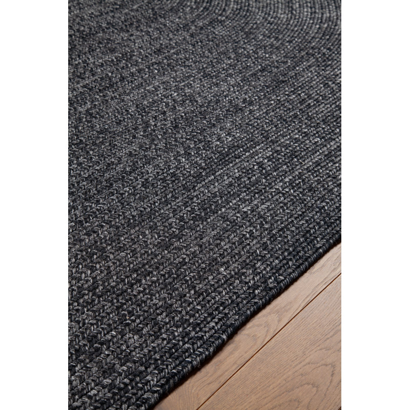 Decoste Camouflage Hand Woven Indoor / Outdoor Area Rug Set, Oval 60 x 120cm
