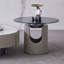 Picture color Solid + Manufactured Wood Round Coffee Table